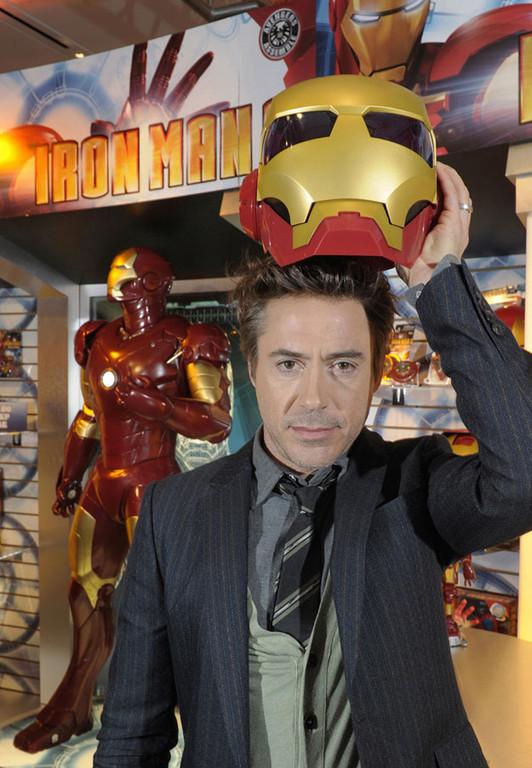Robert Downey Jr annonce la couleur pour Iron Man 3