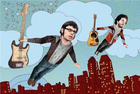Flight of the Conchords papertoys (x 3)
