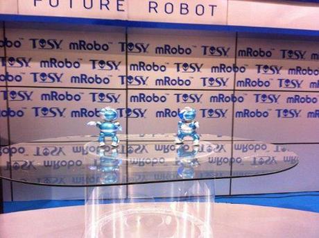 Les robots présents au CES de Las Vegas 2012