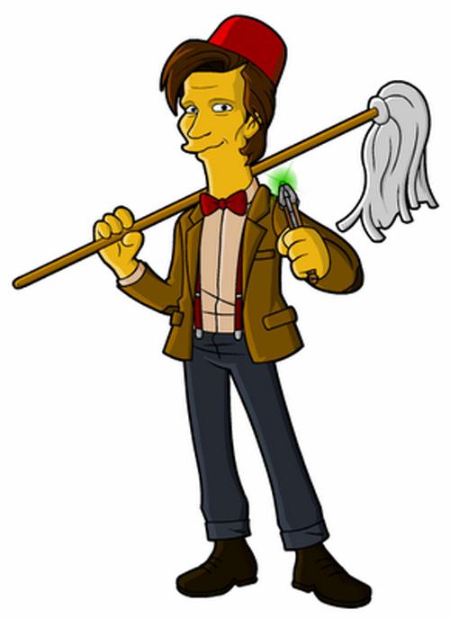 doctor who fanart simpson matt smith gnd geek Doctor who revisité en 10 fanart doctorwho geek gnd geekndev