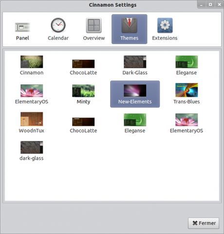 Cinnamon, le fork de gnome shell, disponible dans un dépôt PPA