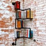 Industrial Pipe Bookshelf
