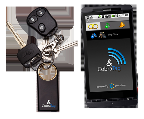 Retrouvez vos clés ou votre téléphone mobile avec Cobra Tag