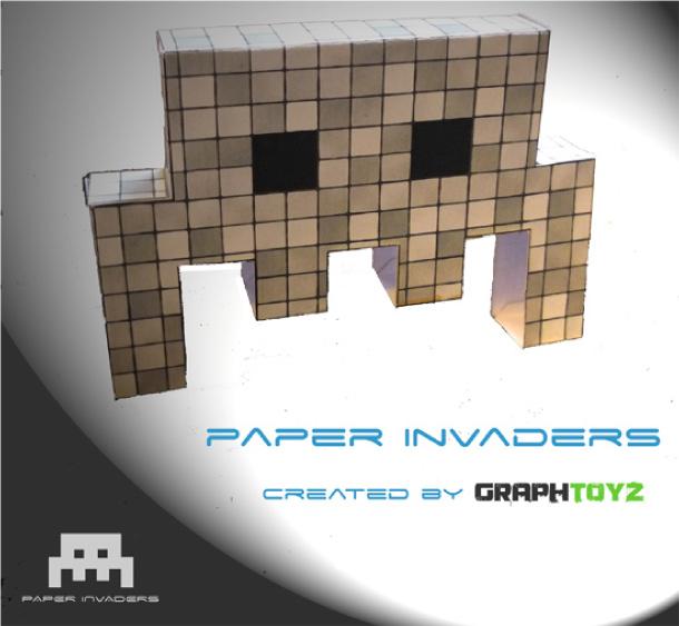 Paper Invaders by GraphToyz (x4)