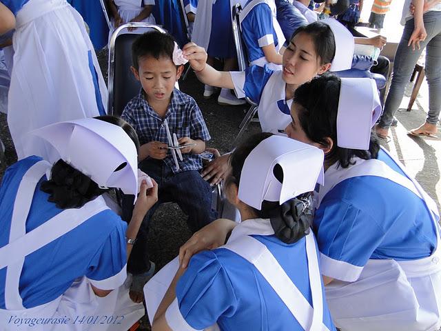Thaïlande, Nurses trés câlines [HD] Wan dek