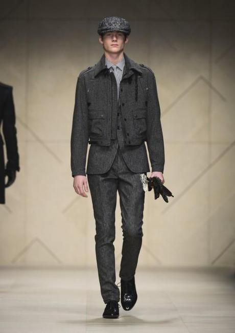 burberry prorsum aw12 menswear collection look 6 494x700 Burberry Prorsum, Automne Hiver 2012