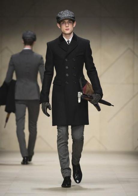 burberry prorsum aw12 menswear collection look 4 494x700 Burberry Prorsum, Automne Hiver 2012