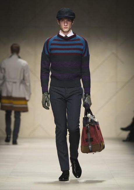 burberry prorsum aw12 menswear collection look 13 494x700 Burberry Prorsum, Automne Hiver 2012