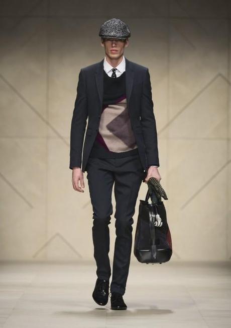 burberry prorsum aw12 menswear collection look 12 494x700 Burberry Prorsum, Automne Hiver 2012