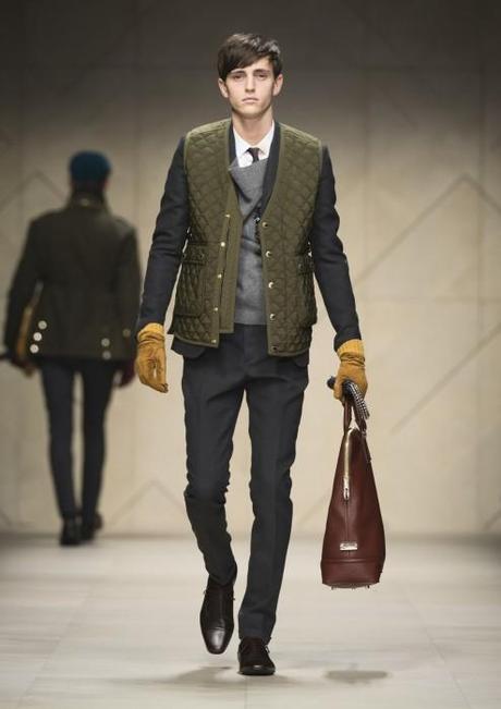 burberry prorsum aw12 menswear collection look 19 494x700 Burberry Prorsum, Automne Hiver 2012