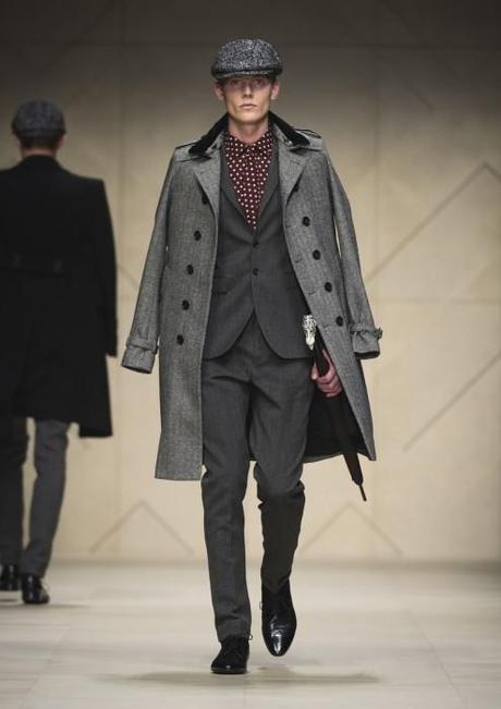 burberry prorsum aw12 menswear collection look 5 494x700 Burberry Prorsum, Automne Hiver 2012