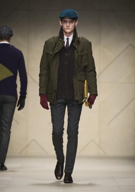 burberry prorsum aw12 menswear collection look 17 494x700 Burberry Prorsum, Automne Hiver 2012