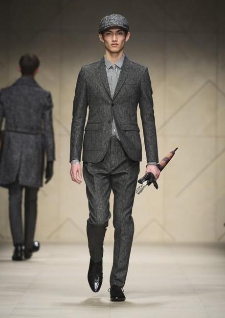 burberry prorsum aw12 menswear collection look 9 494x700 Burberry Prorsum, Automne Hiver 2012