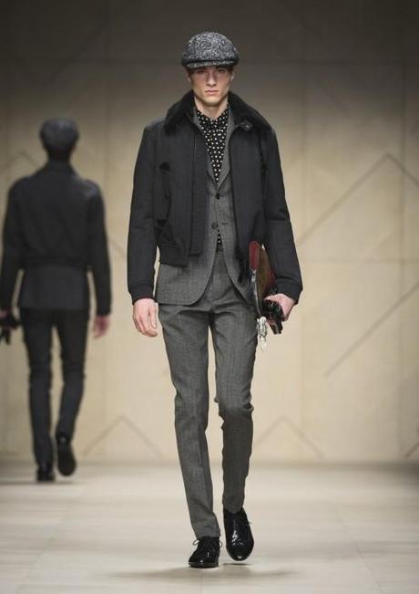 burberry prorsum aw12 menswear collection look 8 494x700 Burberry Prorsum, Automne Hiver 2012