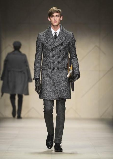 burberry prorsum aw12 menswear collection look 7 494x700 Burberry Prorsum, Automne Hiver 2012