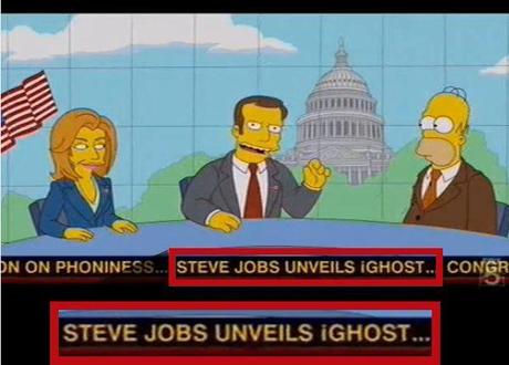 Les Simpsons ironisent sur la mort de Steve Jobs