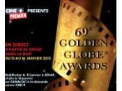 Golden Globe awards, prix pour "The Artist", meilleurs comédie, acteur, musique, Descendants"!