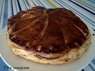 Galette frangipane praliné & framboise