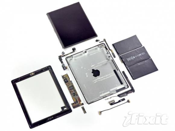 ipad 2 teardown Apple évince Sharp de la conception de liPad 3