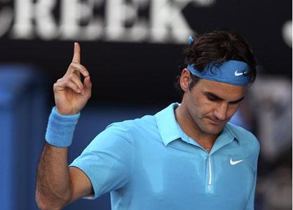 Open d’Australie 2012:  Statistiques de Roger Federer