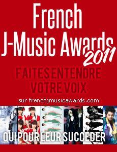 [French J-Music Awards] : Le j-top 50 pop-rock de 2011