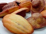 Madeleines marbrées vanille chocolat