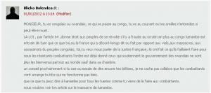 menace Curtis Minar, 28 ans, diplômé d’un BTS en prison pour le Congo