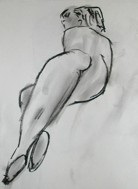 DSCN3128 Atelier libre de modèle vivant – Live model workshop