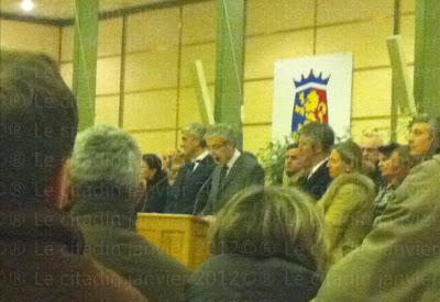 Voeux du maire à la ville de Bernay mais surtout aussi annonce des projets...