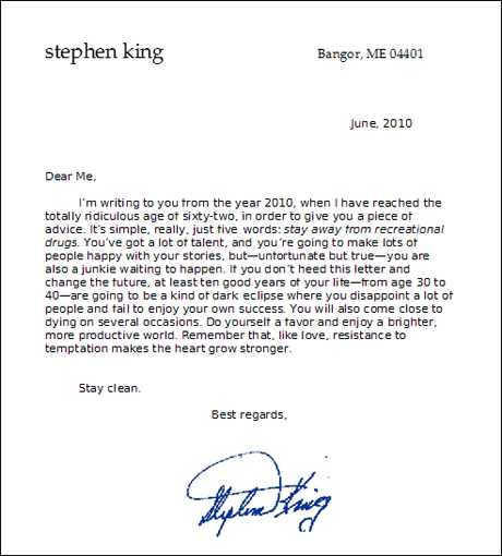 Dans le bureau… de Stephen King!