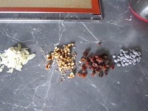 garniture des cookies