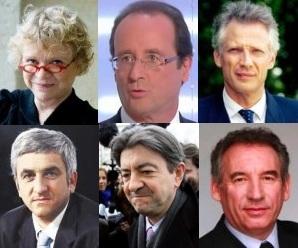 Les candidats à l'élection présidentielle réunis le 28 janvier à Montreuil