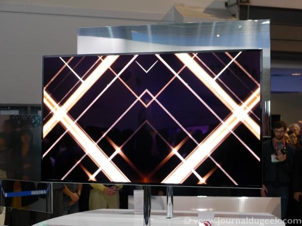  Photos et vidéo de lécran 55 Super OLED de Samsung