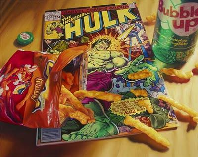 Comics & junk food... à l'huile