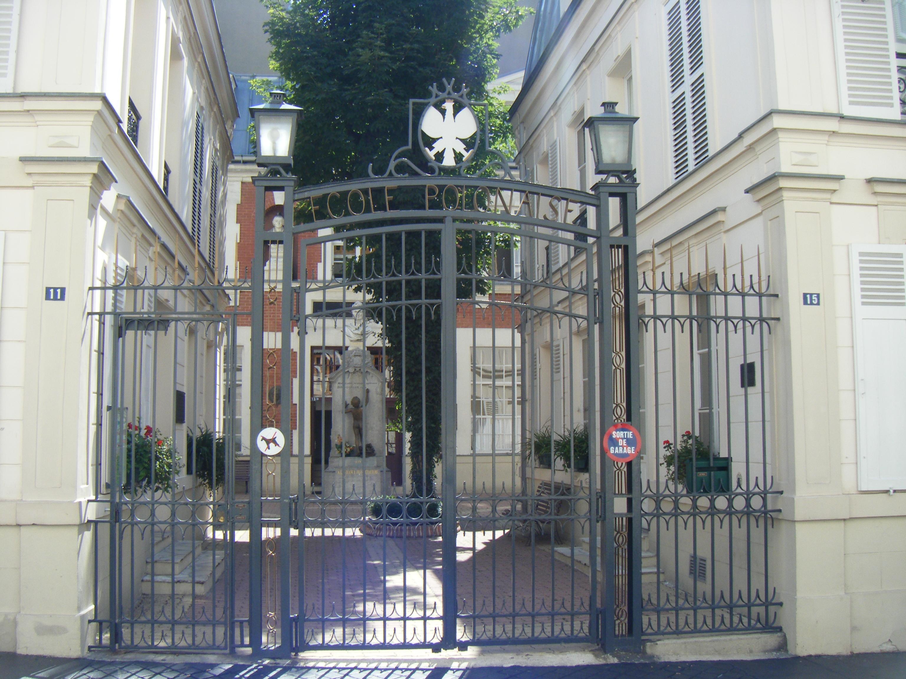 Ecole polonaise de la rue Lamandé