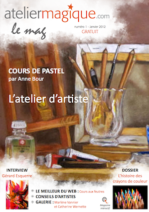 Magazine artistique gratuit : « Atelier magique le mag »