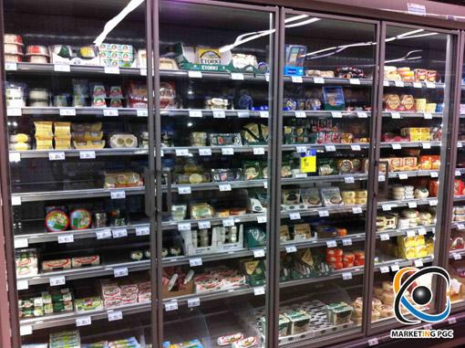 700km de meubles réfrigérés à fermer