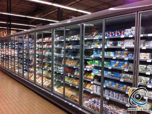 700km de meubles réfrigérés à fermer