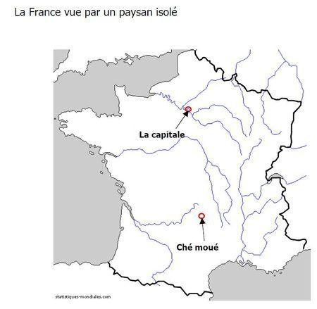 France vue par paysan isolé