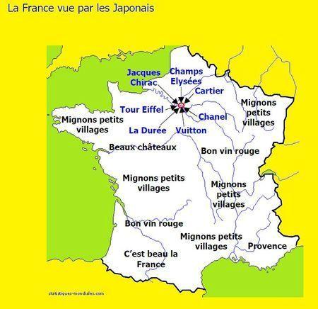 France vue par Japonais