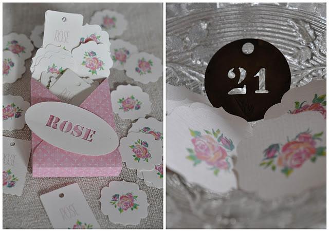 papéterie rose,verroterie anncienne