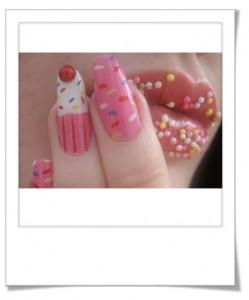 Nail art gourmand