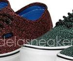 vans authentic speckle 150x125 Vans Authentic Speckle Blue Turquoise & Rouge dispos