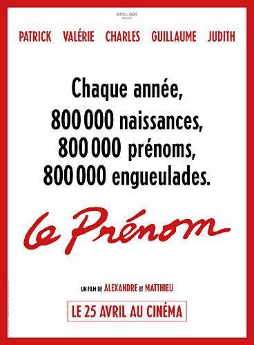 Le Prenom affiche