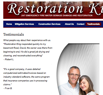 Yves utilise Restoration King