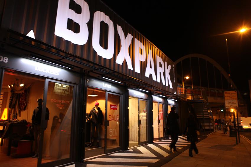 Boxpark : un shopping-mall dans des containers