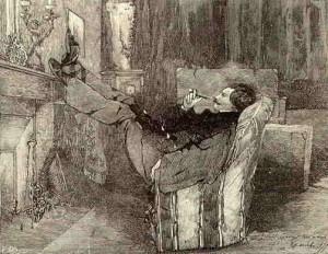 Jules de Goncourt à Montmartre en 1855…