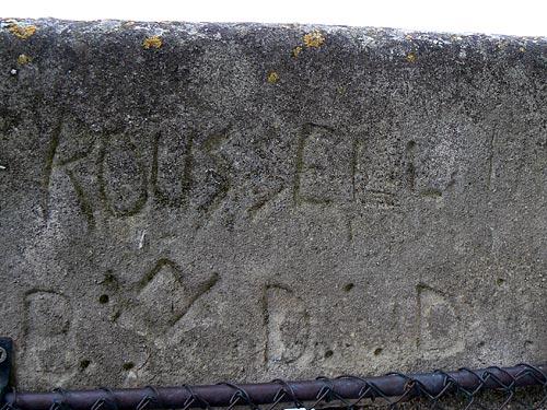 Des graffiti compagnonniques à la cathédrale de Tours (37)
