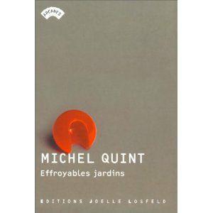Effroyables jardins Michel Quint Lectures de Liliba