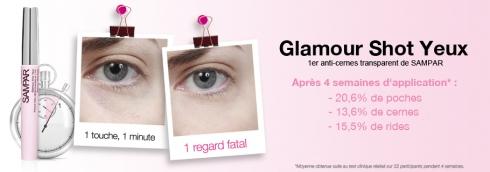 Glamour Shot Eyes… Le nouveau anti-cerne de Sampar!